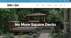 Desktop Screenshot of decksandspas.com